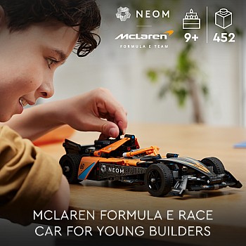 LEGO NEOM McLaren Formula E Race Car