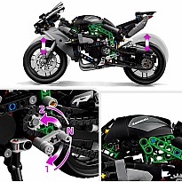 LEGO Technic Kawasaki Ninja H2R Motorcycle Toy