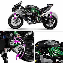  Lego Technic 42170 Kawasaki Ninja H2R Motorcycle	