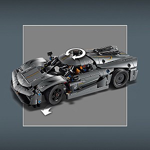 LEGO Technic: Koenigsegg Jesko Absolut Gray Hypercar