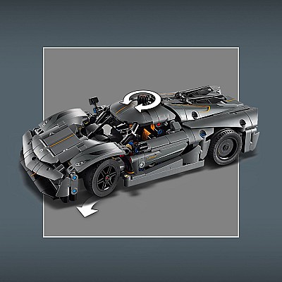 LEGO Technic: Koenigsegg Jesko Absolut Gray Hypercar