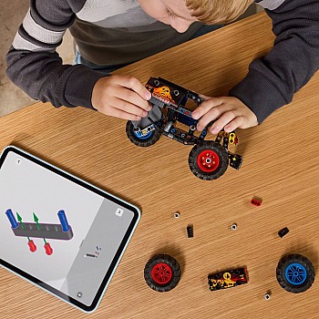  LEGO Technic 42219 Monster Jam Grave Digger Fire and Ice 
