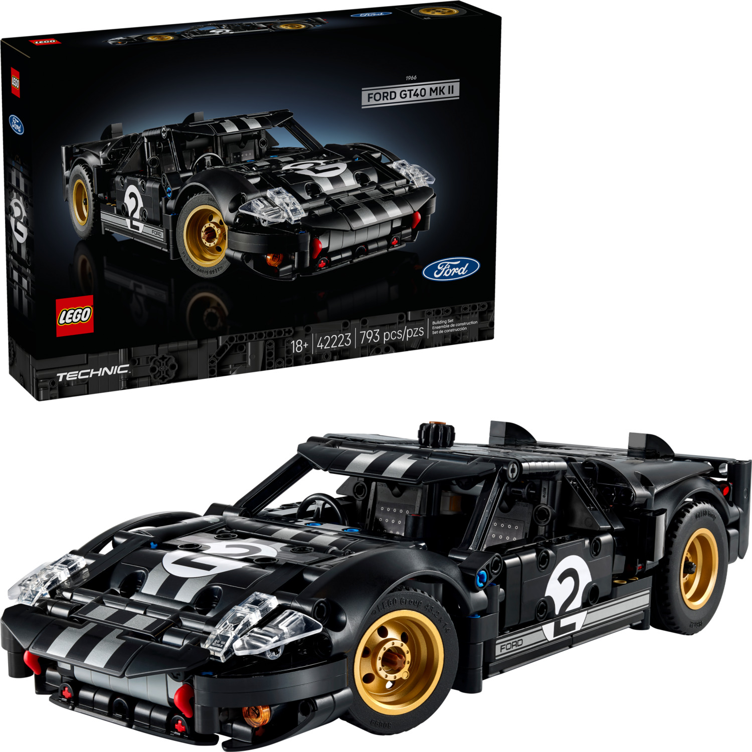 LEGO Technic: 1966 Ford GT40 MKII Race Car