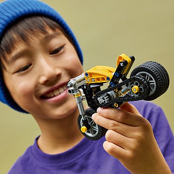  Lego Technic 42225 Yellow Motorcycle 