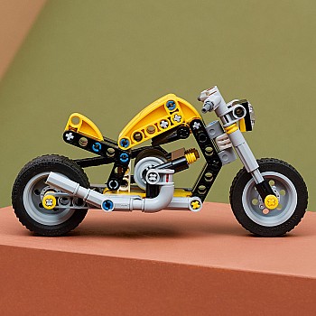  Lego Technic 42225 Yellow Motorcycle 
