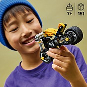 LEGO Technic: Yellow Motorcycle