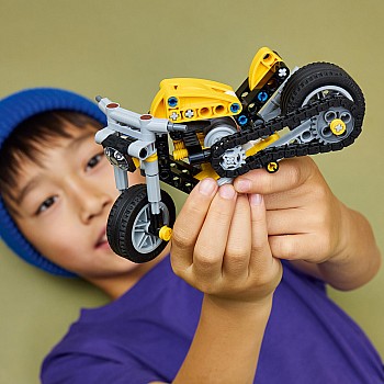  Lego Technic 42225 Yellow Motorcycle 