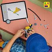 LEGO Technic: Yellow Motorcycle