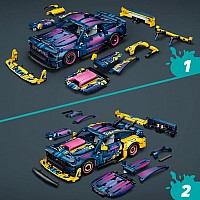 LEGO 42236 Technic Custom Garage Ford Mustang GT Car