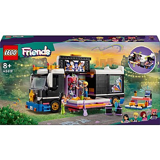 LEGO Friends Pop Star Music Tour Bus Toy Set