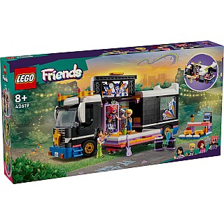 LEGO Friends Pop Star Music Tour Bus Toy Set