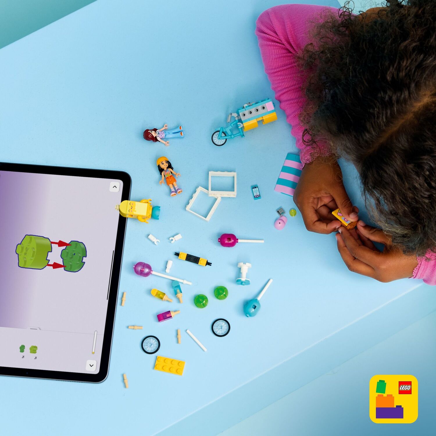 LEGO Friends: Ice Cream & Balloon Stand