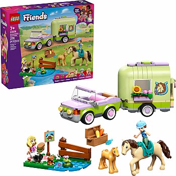  Lego Friends 42695 Horse and Baby Foal Trailer 