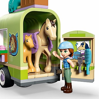  Lego Friends 42695 Horse and Baby Foal Trailer 