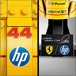 LEGO® Editions Scuderia Ferrari HP Lewis Hamilton Helmet