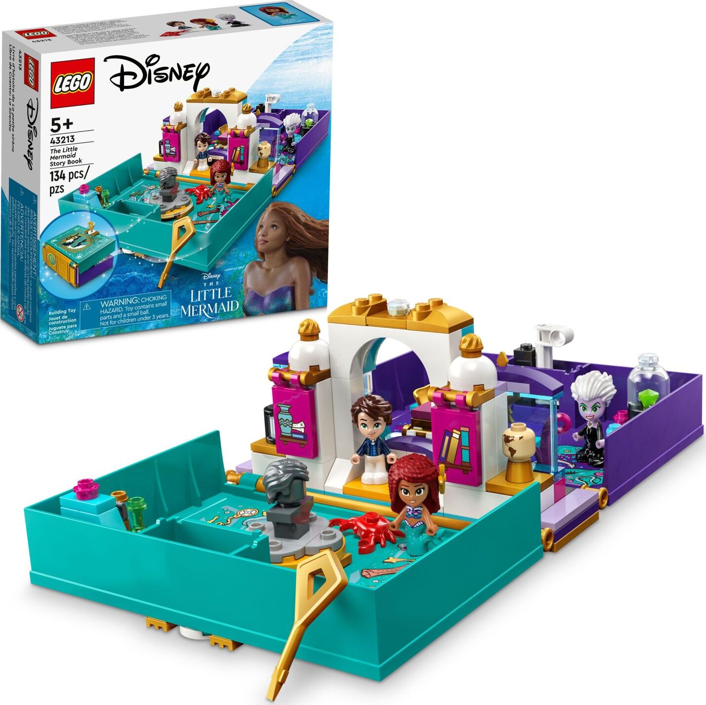 LEGO® Disney Princess: The Little Mermaid Story Book - Imagination Toys