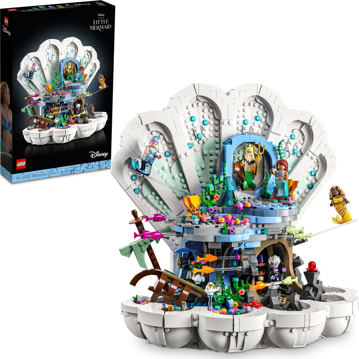 LEGO® Disney Princess: The Little Mermaid Royal Clamshell