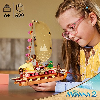  LEGO Disney 43270 Moana's Adventure Canoe	