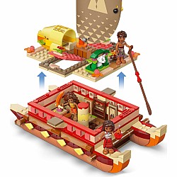  LEGO Disney 43270 Moana's Adventure Canoe	