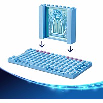 LEGO Disney Princess: Elsa's Ice Castle & Snow Ride Adventure