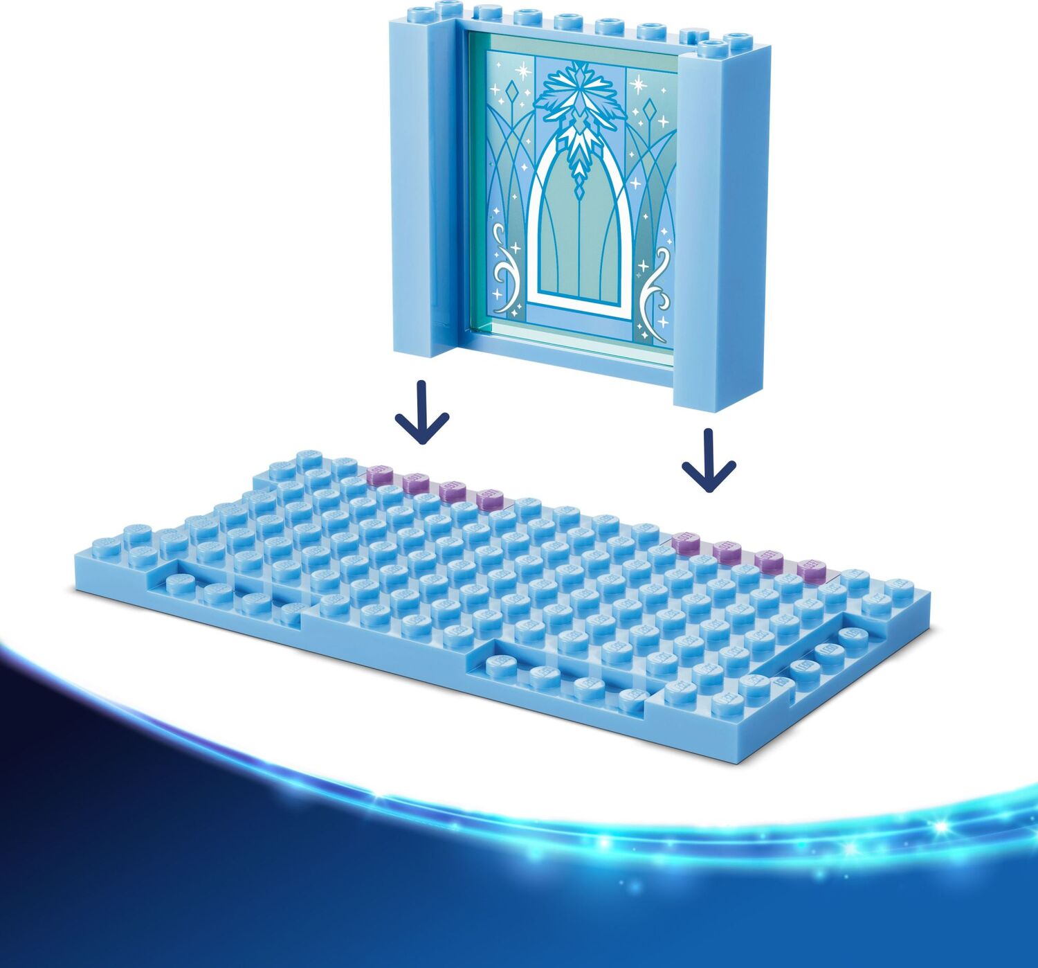 LEGO Disney Princess: Elsa's Ice Castle & Snow Ride Adventure