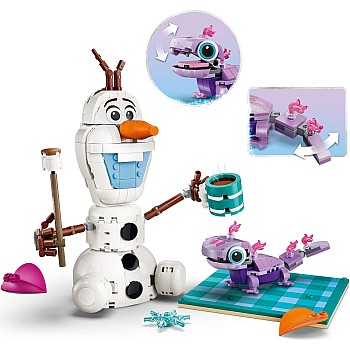  Lego Disney 43287 Olaf And Bruni's Picnic Fun 