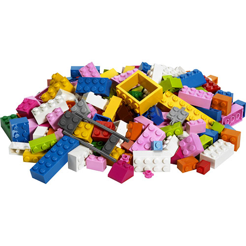 NEW Lego Classic 5560 Large Pink Brick Box - Girl Horse Car House