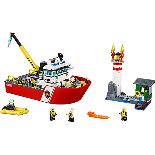 Lego city best sale water cannon