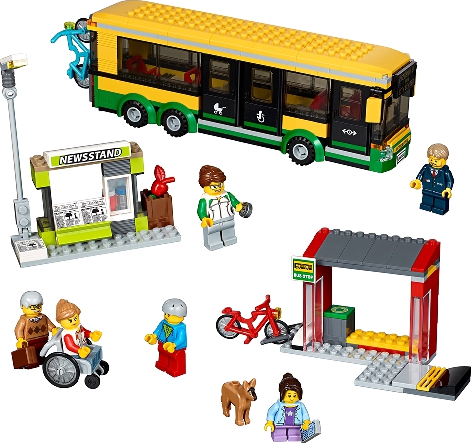 Udtale Umeki apotek 60154 Bus Station - LEGO