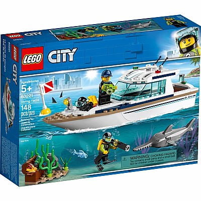 lego city diving yacht 60221