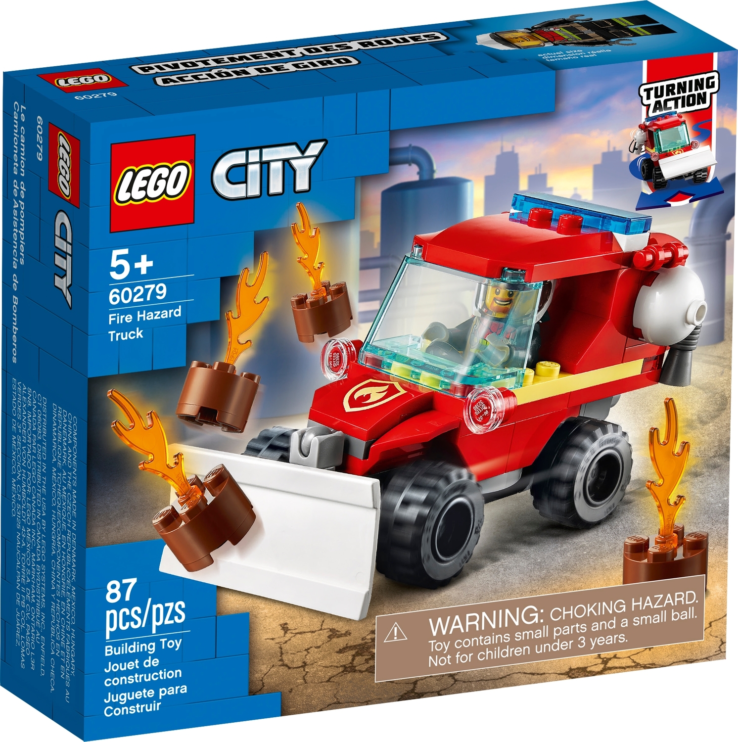 LEGO® City Fire Hazard Truck Fun Toys