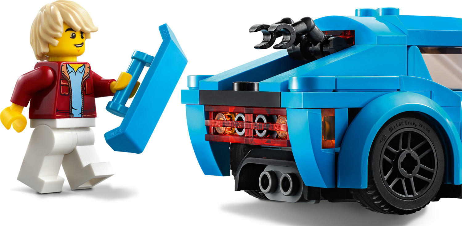 LEGO City Sports Car 60285 Kit de construcción; juego para niños, nuevo  2021 (89 piezas)