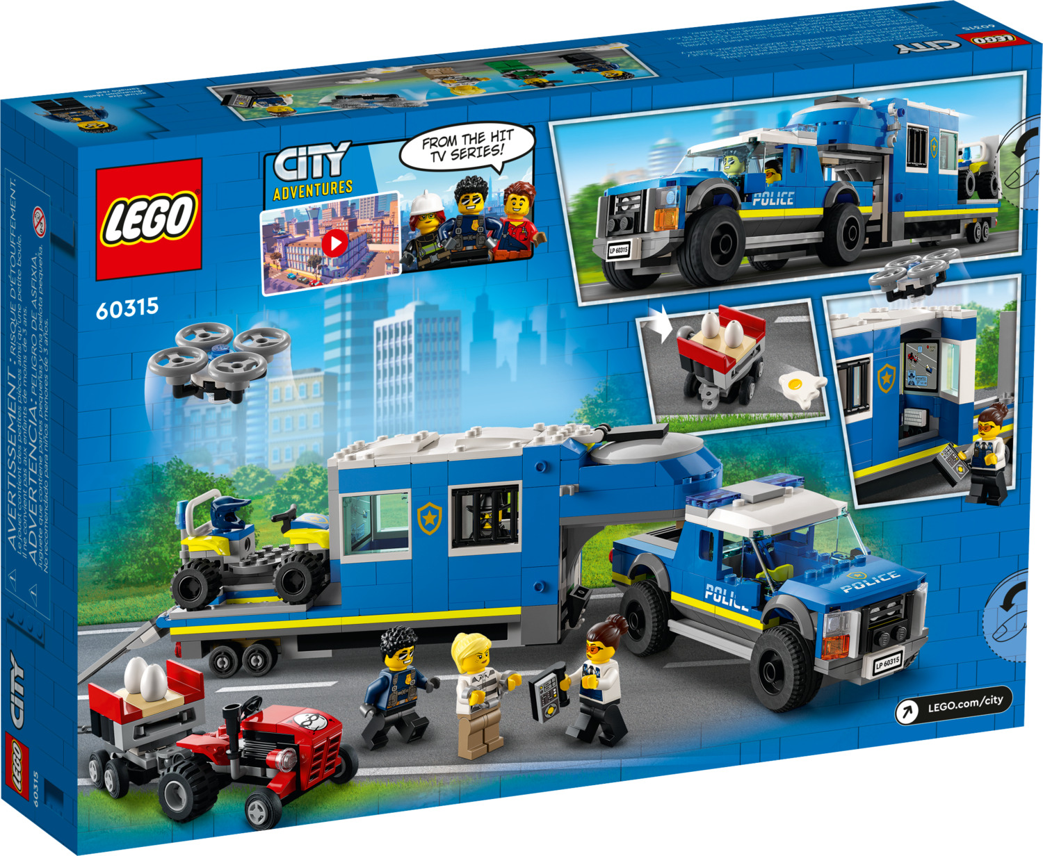Afscheid nauwelijks Rose kleur LEGO City: Police Mobile Command Truck - Givens Books and Little Dickens