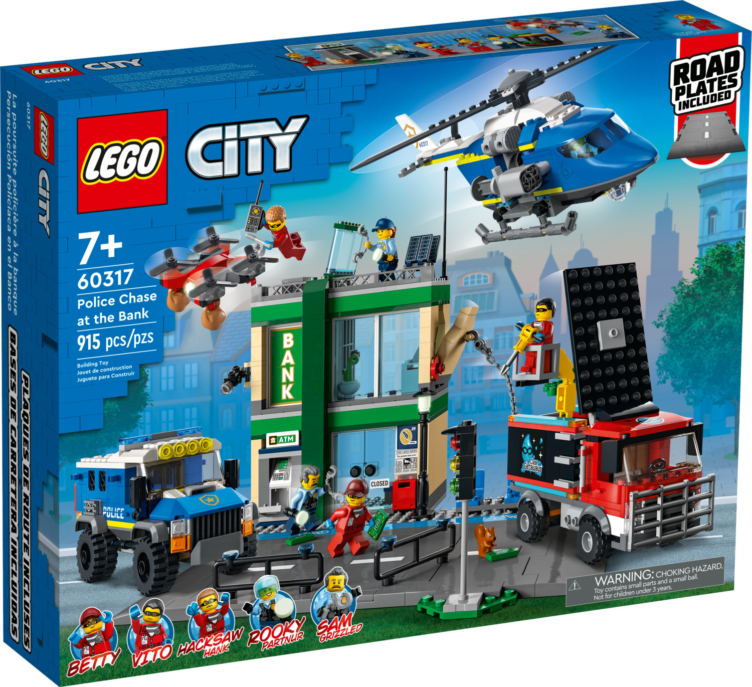 ik heb nodig Veeg pijn 60317 Police Chase at the Bank - LEGO City - Pickup Only - LEGO