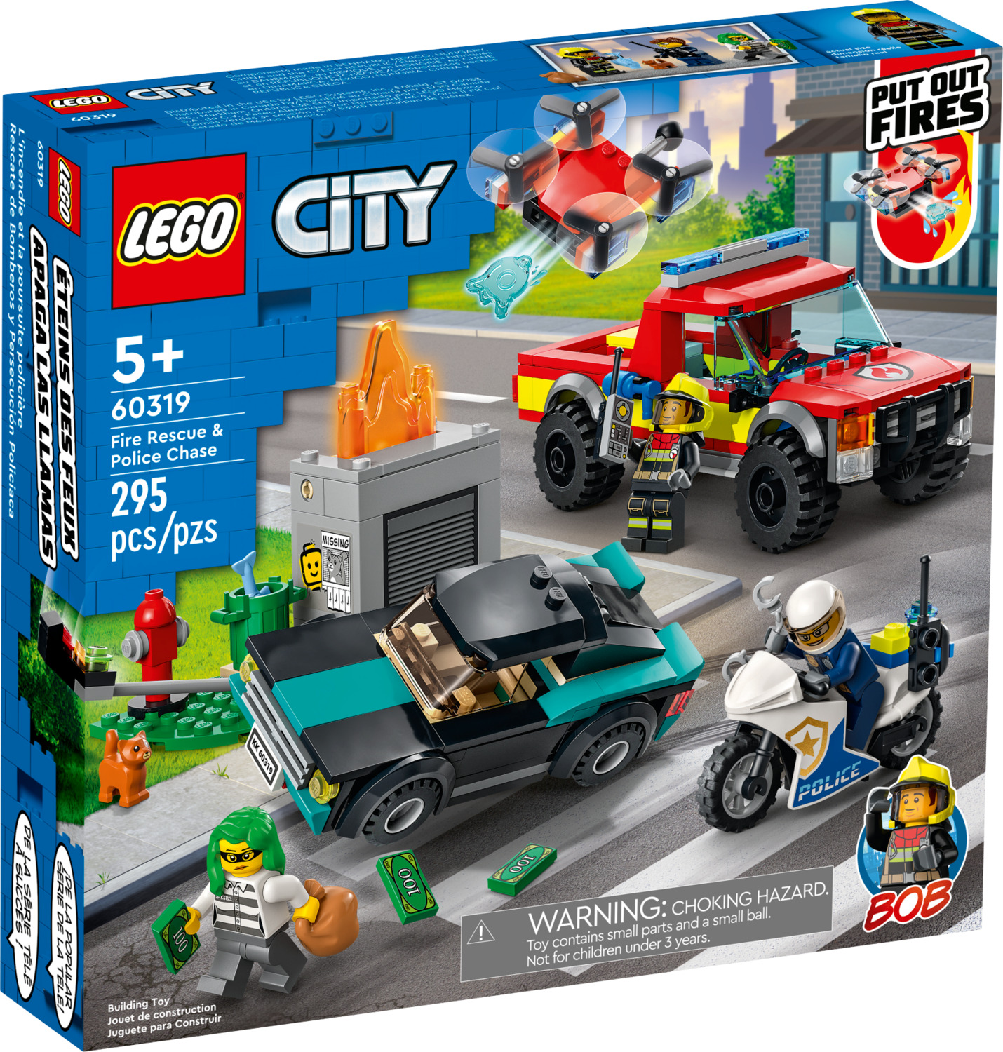 City: Fire Rescue & Police Chase - Imagine That Toys