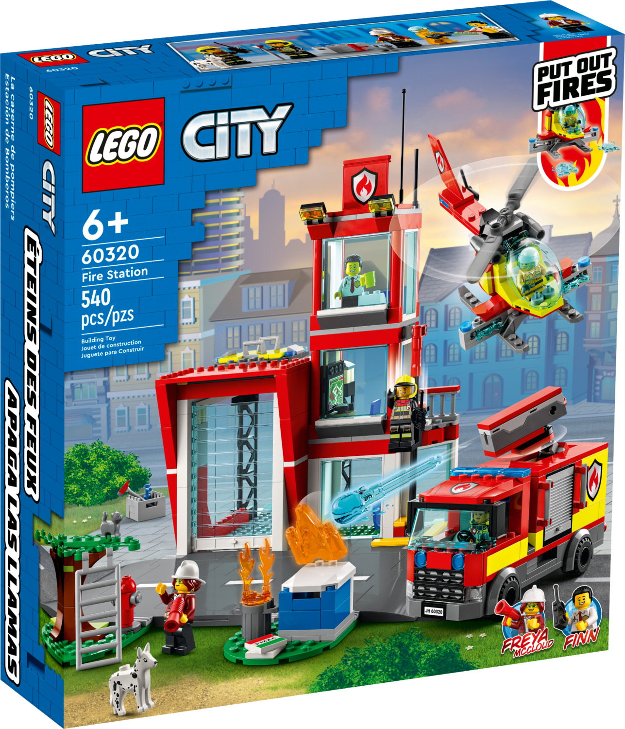 foretrække Undertrykkelse Lav en seng LEGO City: Fire Station - Building Blocks