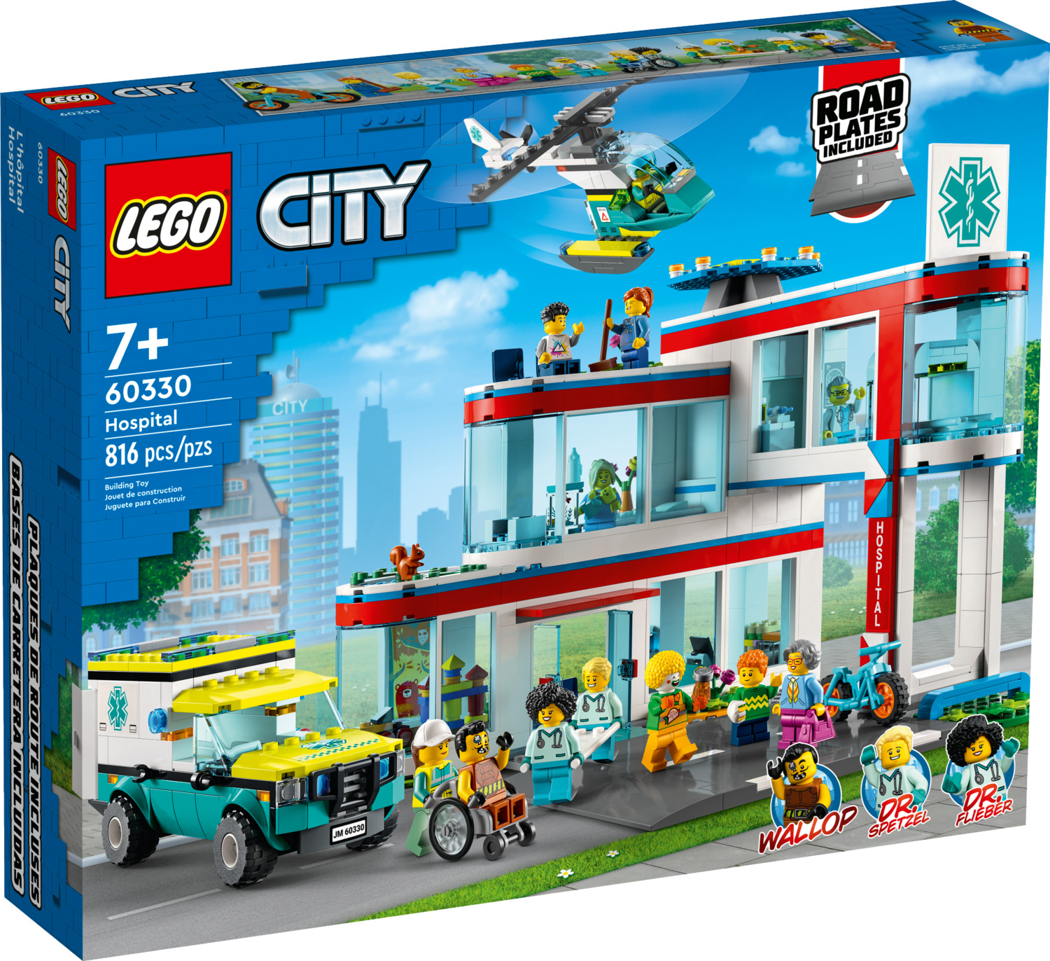 LEGO City Hospital 60330 - Building Blocks