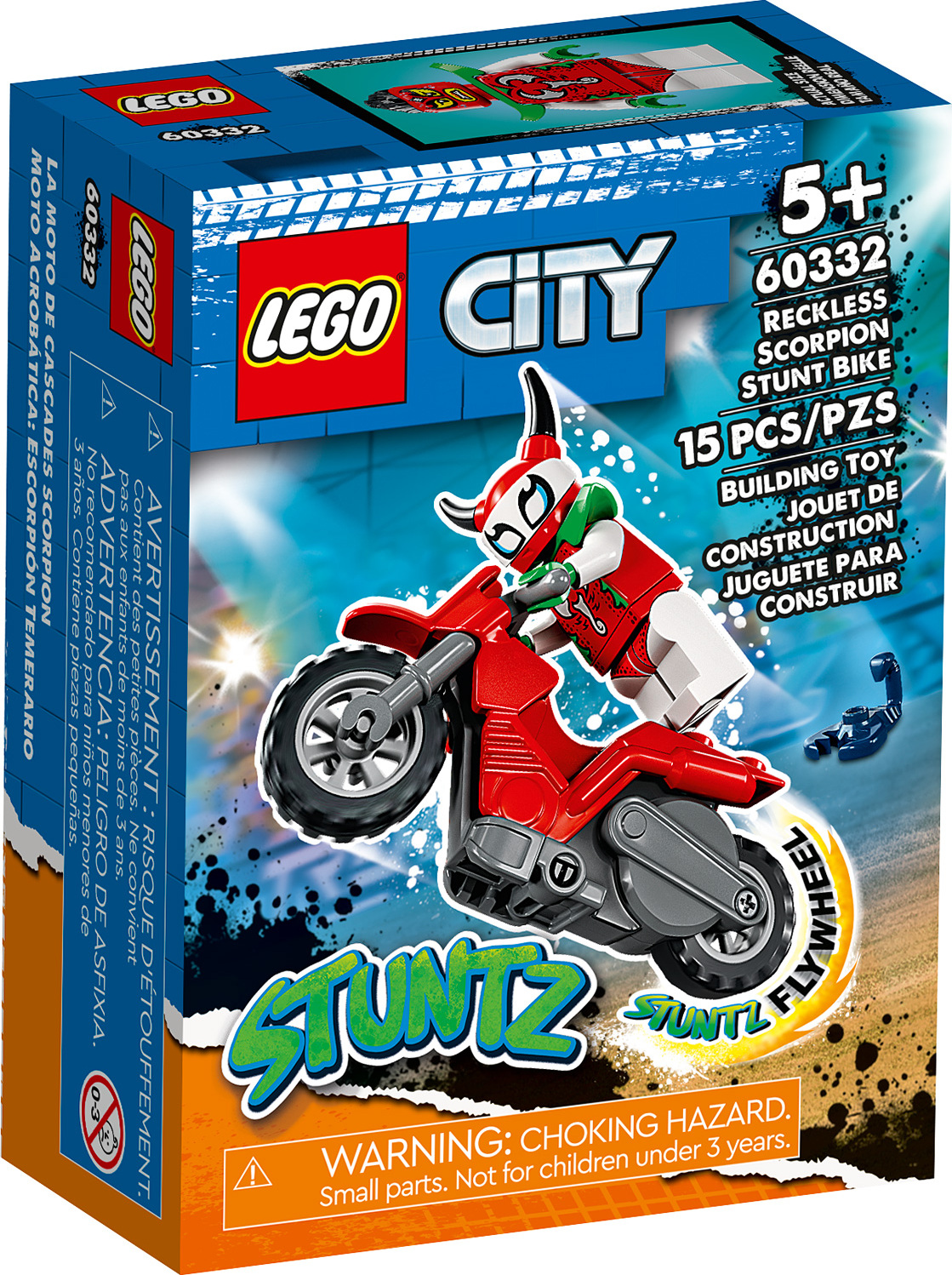60332 Stunt Bike LEGO City -