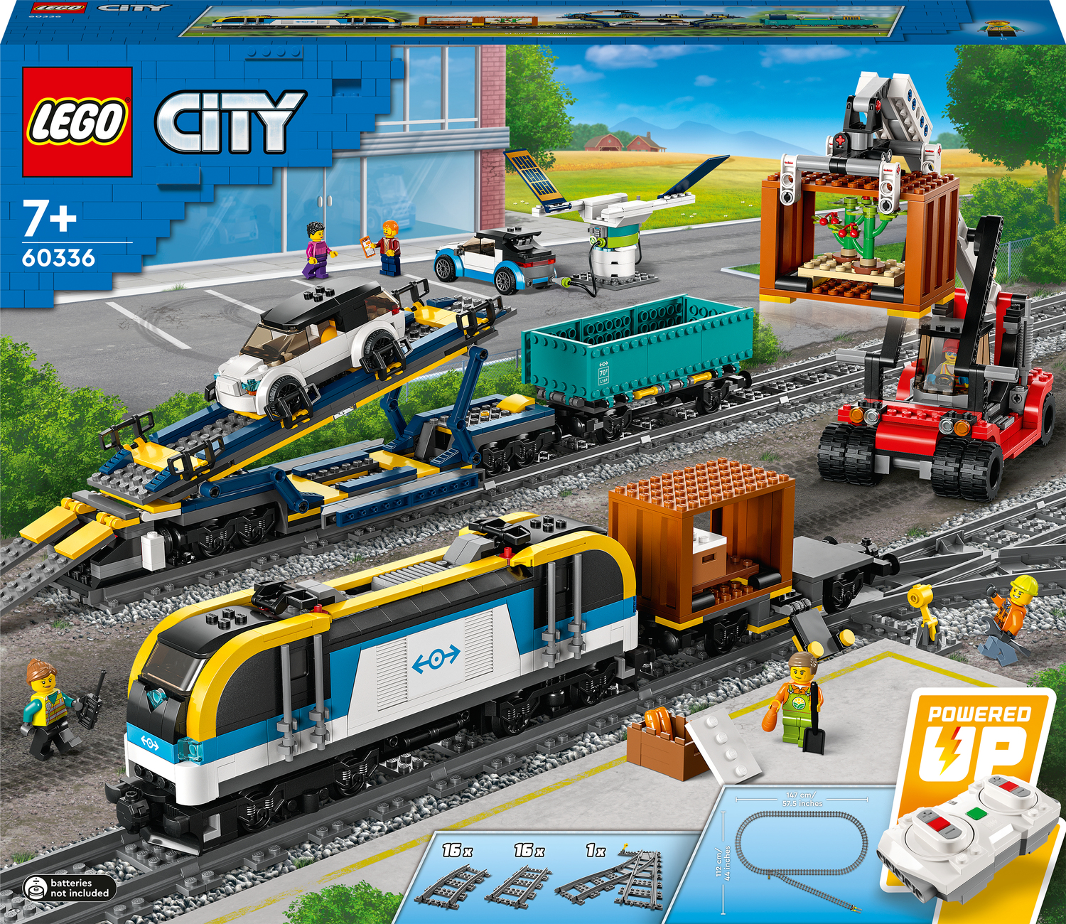 LEGO City Freight Train Set Remote Control Toy - Imagine That Toys