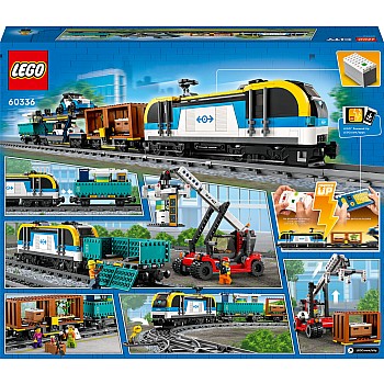 LEGO City Freight Train Set Remote Control Toy