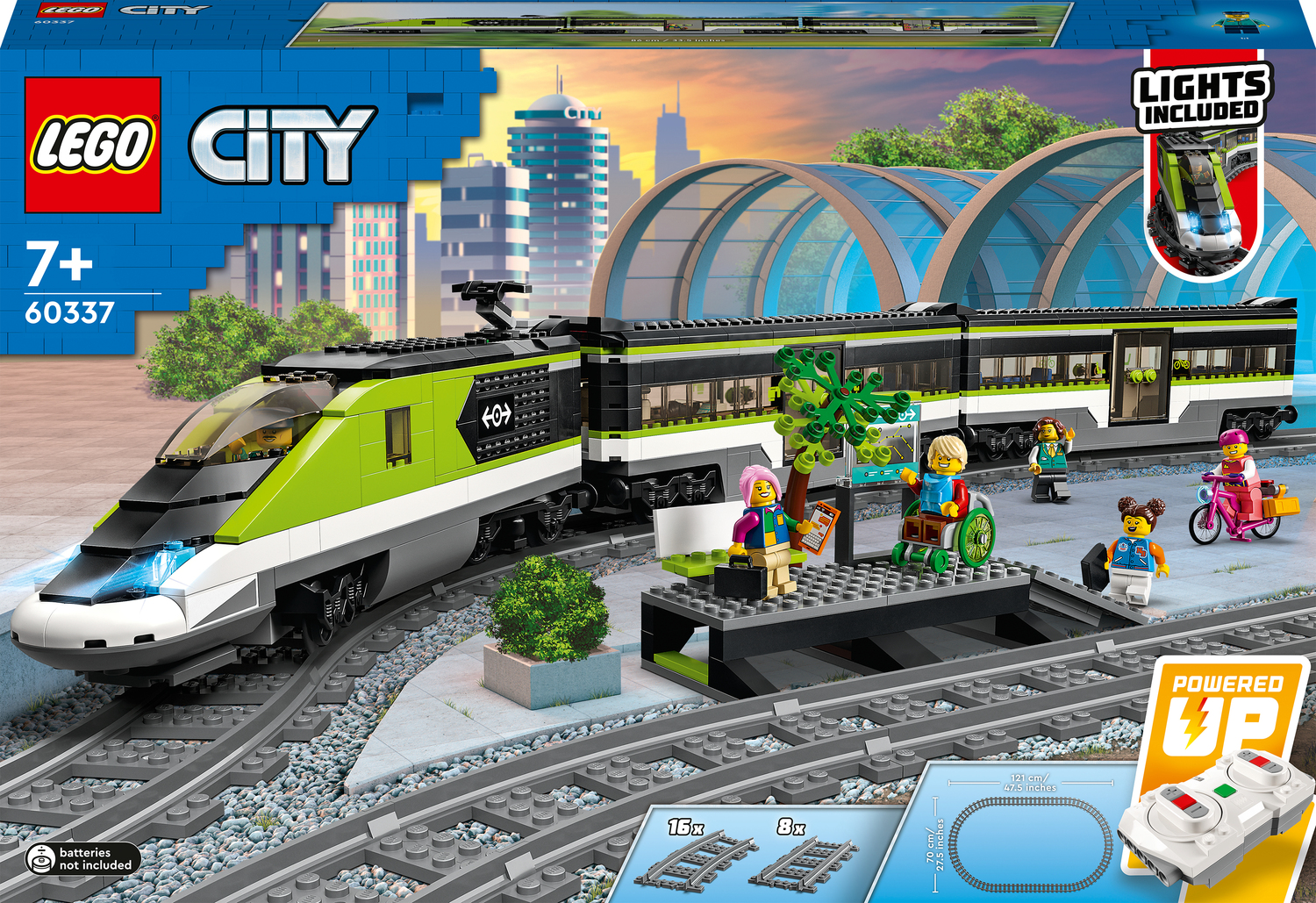 Other :: Fun :: Lego :: LEGO City Passenger Rc Train Toy, Construction  Track Set for Kids