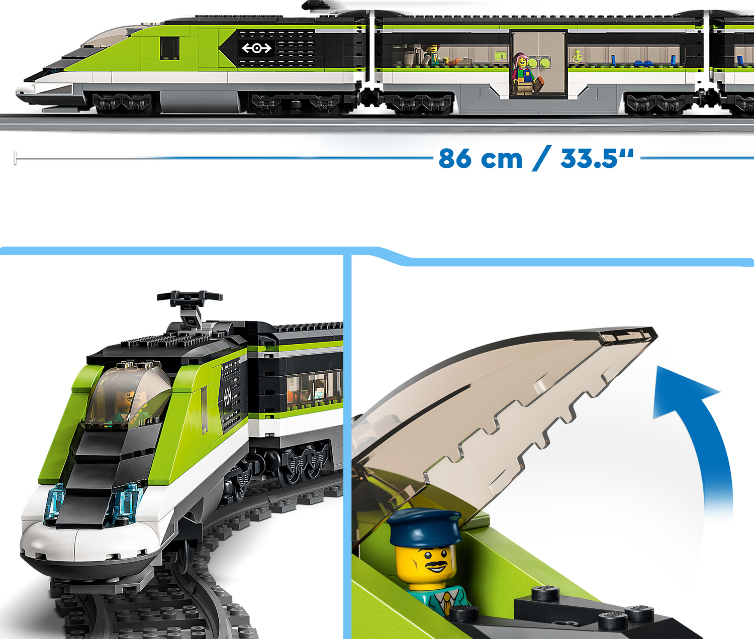 LEGO City Express Passenger Train RC Set - Imagination Toys