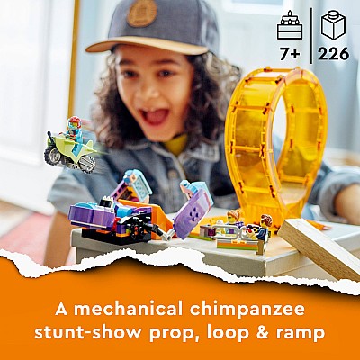 LEGO City Stuntz Smashing Chimpanzee Stunt Loop