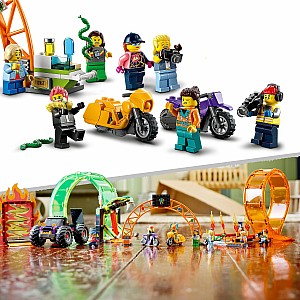 LEGO City Stuntz Double Loop Stunt Arena Set