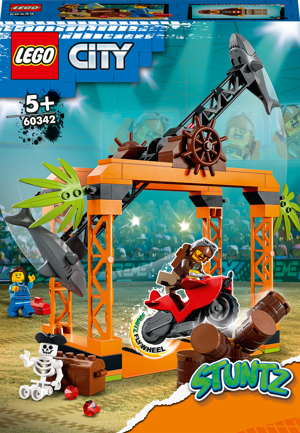 LEGO City Stuntz The Shark Attack Stunt Set - Imagination Toys