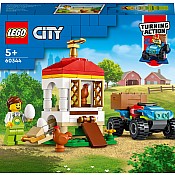 LEGO City Chicken Henhouse Farm Toy for Kids