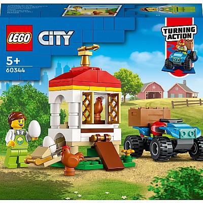 LEGO City Chicken Henhouse Farm Toy for Kids