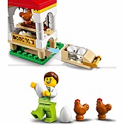 LEGO City Chicken Henhouse Farm Toy for Kids