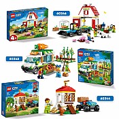 LEGO City Chicken Henhouse Farm Toy for Kids