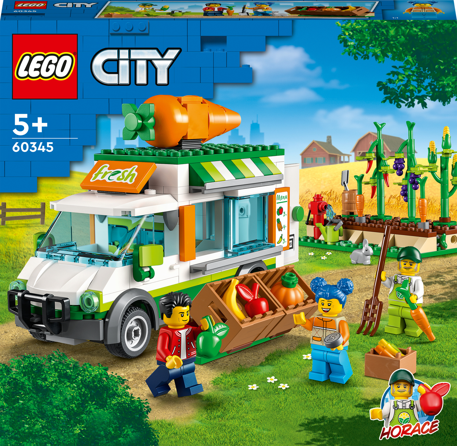 LEGO City Market Van Farm Set - Dancing Bear Toys
